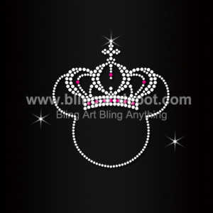 Crown Rhinestone Transfers Crown Rhinestone Transfers